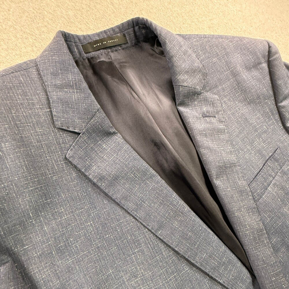BOSS Hugo Boss Marzotto Wool Woven in Italy Blue Blazer